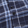 100% Cotton Shirt Fashion 100% cotton flannel long sleeve shirt Supplier